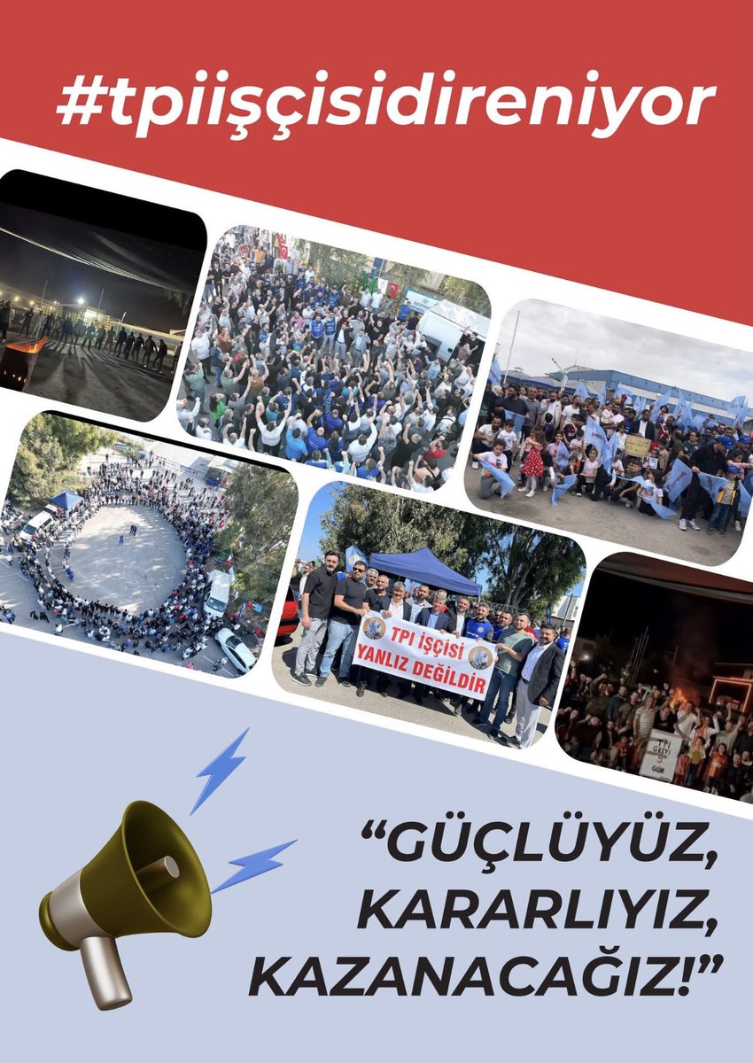 #tpiişçisidireniyor