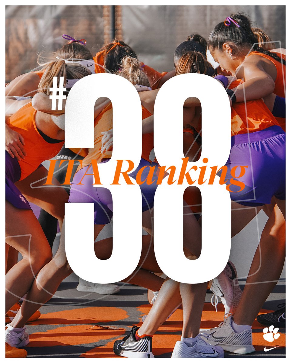 ClemsonWTennis's tweet image. Final rankings of the season for the Tigers! 🐅
🔗 bit.ly/4jgqpoW | #OB