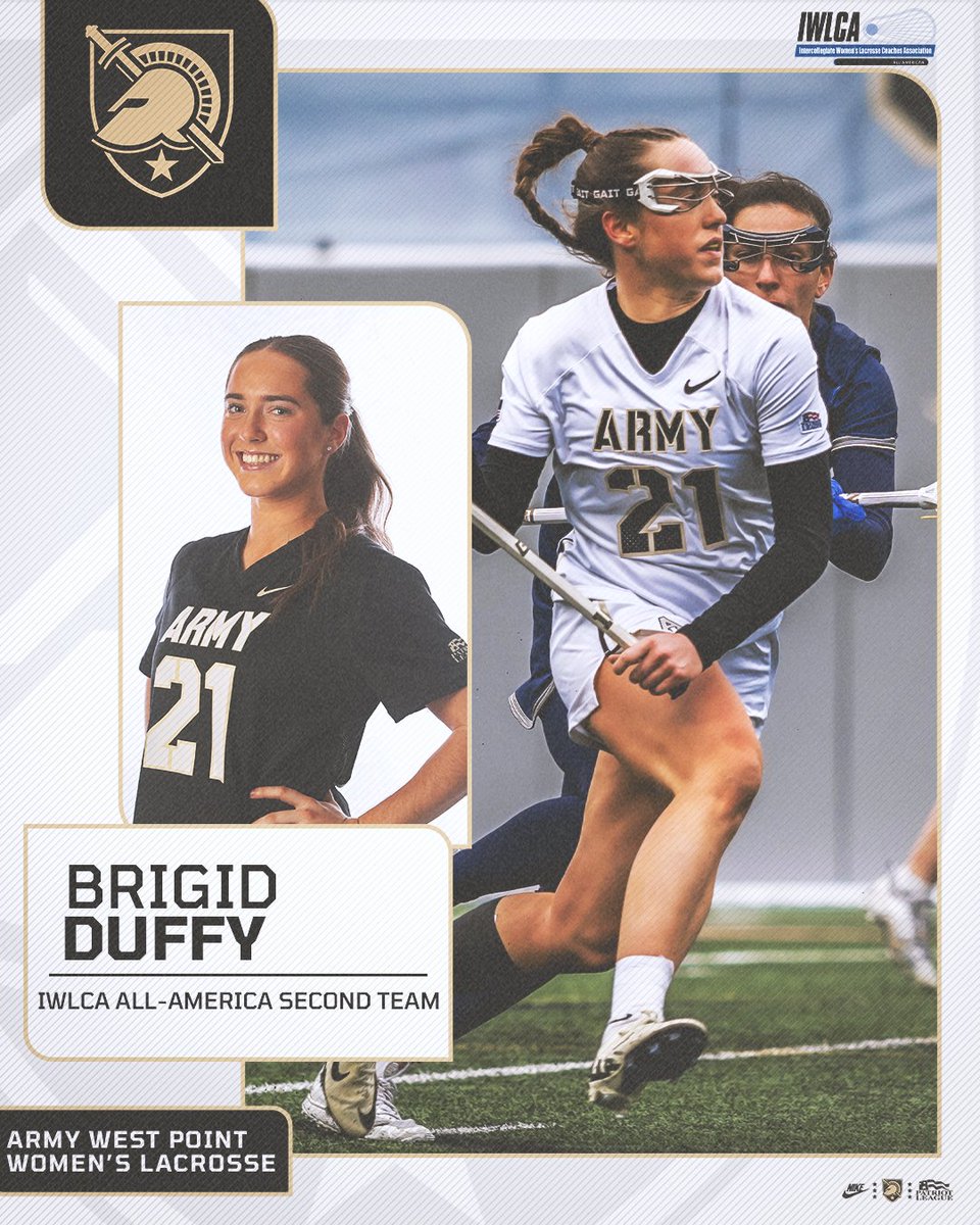 ArmyWP_WLax's tweet image. Never a doubt 🥹
Congratulations to Brigid on being named to the IWLCA All-American Second Team!
#GoArmy