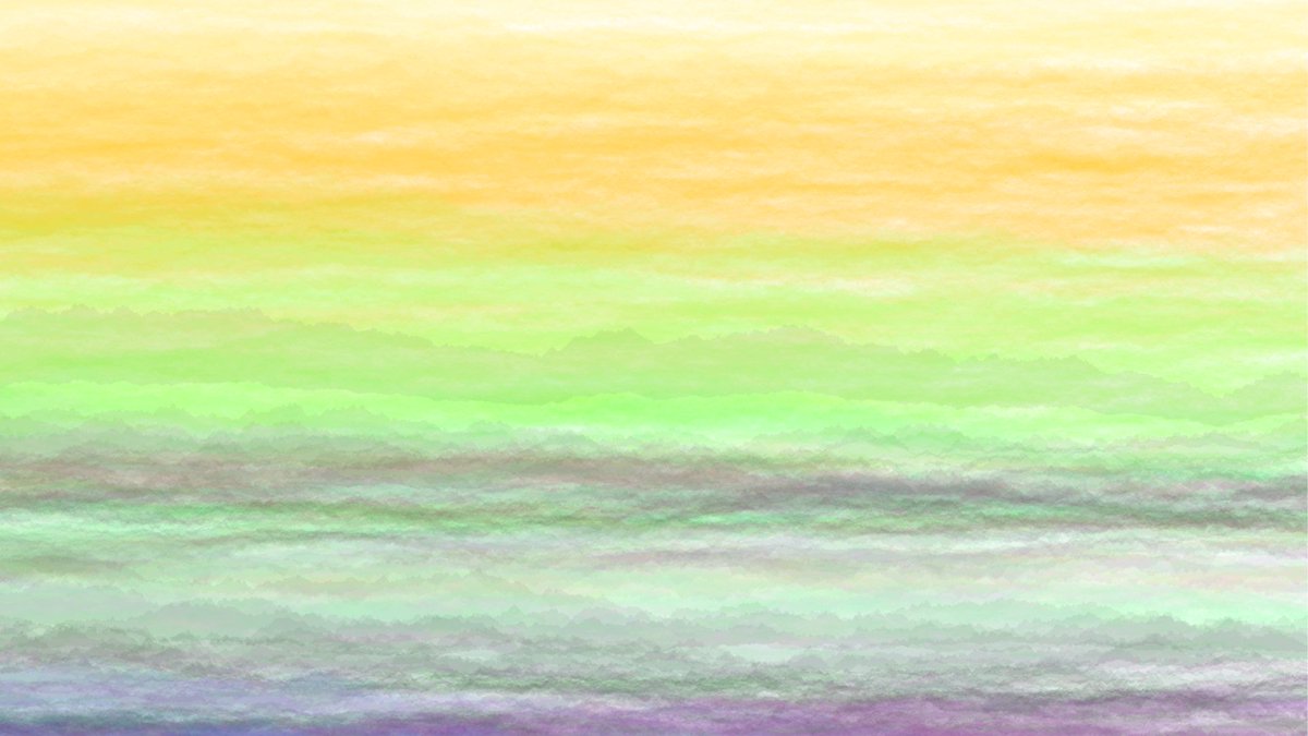KilledByAPixel's tweet image. Watercolor Textures 🖌️ dwitter.net/d/33833 #javascript #tinycode

for(i=3e3,C(d*t)&amp;gt;.999?x.fillStyle=`hsl(${d**3%i} 99%${C(d)*40+40}%`:R=0;i--;)x.fillRect(i,R+t*99,.05,R+=C(i*i*++d))}{d=Date.now()