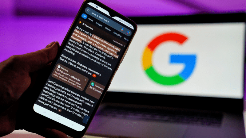 sengineland's tweet photo. Ads arrive in Google AI Overviews – here’s what they look like via @TheMarketingAnu https://t.co/CQarYr8qeo https://t.co/spb4Skwjjg