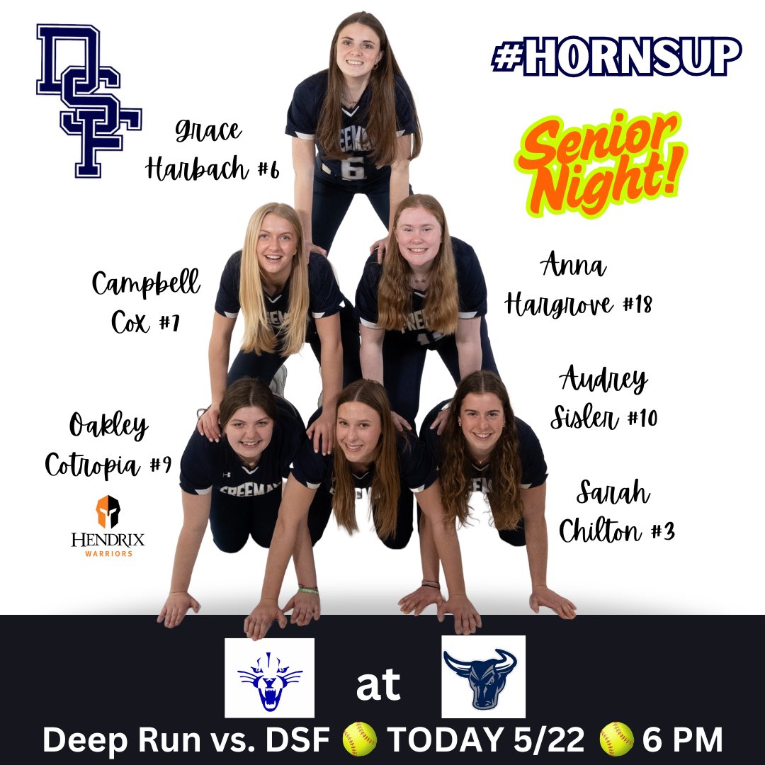 DSF Softball (@softballdsf) on Twitter photo 🥎GAME DAY‼️🥎
Deep Run at Mavs
5:45 (Senior intros)
6:00 Game Time
🤞🏽for playable field!
<a href="/DSFAthletics/">DSFAthletics</a> <a href="/henricosports/">henricosports (from RVA Sports Network)</a> <a href="/VHSLSoftball/">VHSL Softball</a> 🥎GAME DAY‼️🥎
Deep Run at Mavs
5:45 (Senior intros)
6:00 Game Time
🤞🏽for playable field!
<a href="/DSFAthletics/">DSFAthletics</a> <a href="/henricosports/">henricosports (from RVA Sports Network)</a> <a href="/VHSLSoftball/">VHSL Softball</a>