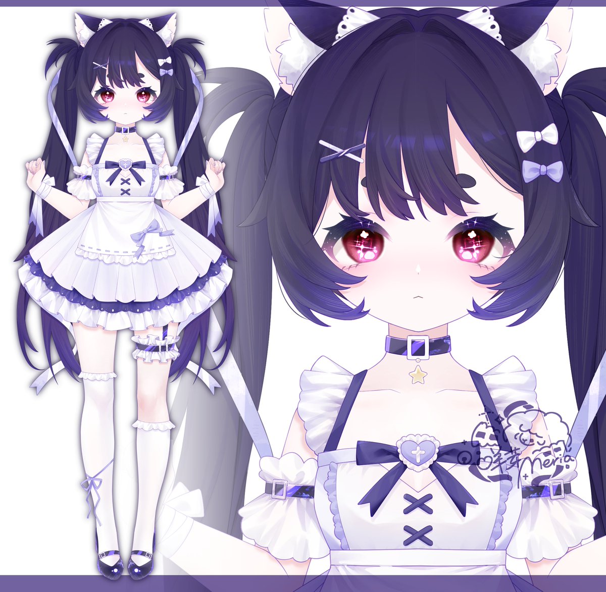 Meria_yaya's tweet photo. #PrivateModel✦#Live2d✦#ForSale✦#Vtubers https://t.co/J92MrpdTWh