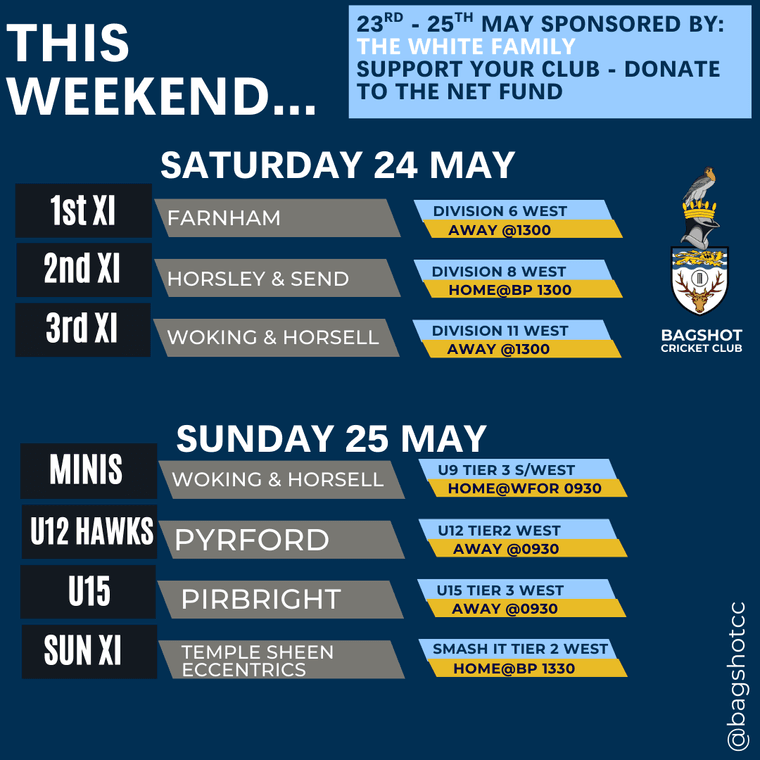 Bagshot Cricket Club tweet media