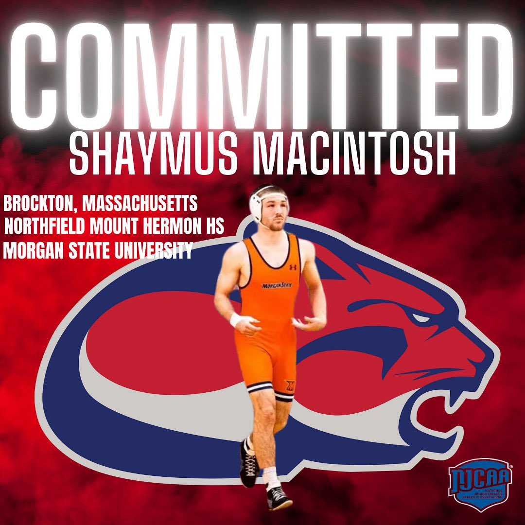 🚨 Big Transfer Alert🚨
Shaymus wrestled at Northfield Mount Hermon High School in Brockton, Mass where he was a National Prep All-American and a 3x New England state finalist.  Shaymus attended Morgan State University where he was a Southeast Open place winner. 
#COE #ClackU