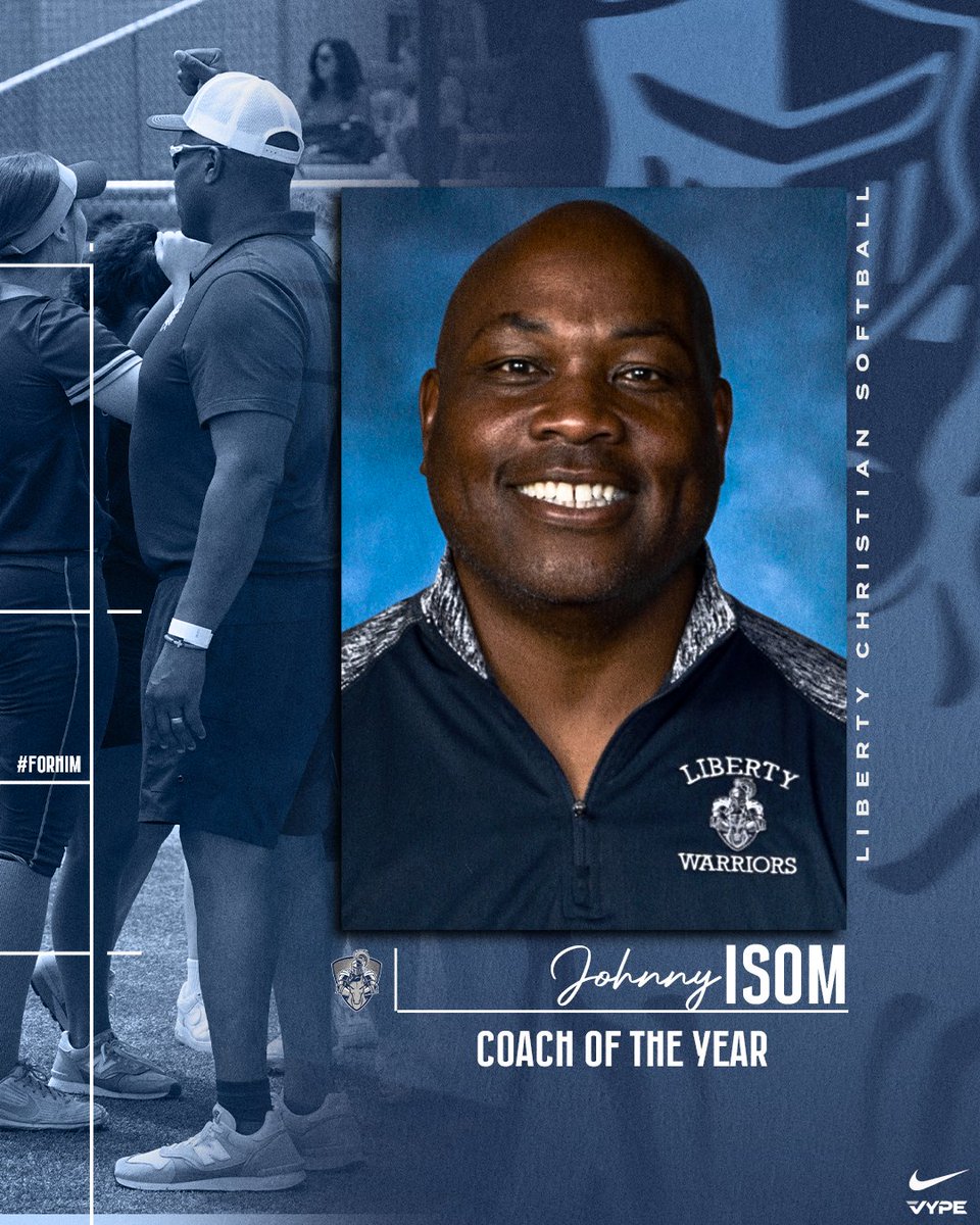 Coach Isom
✔️ Coach of the Year

#FORHIM