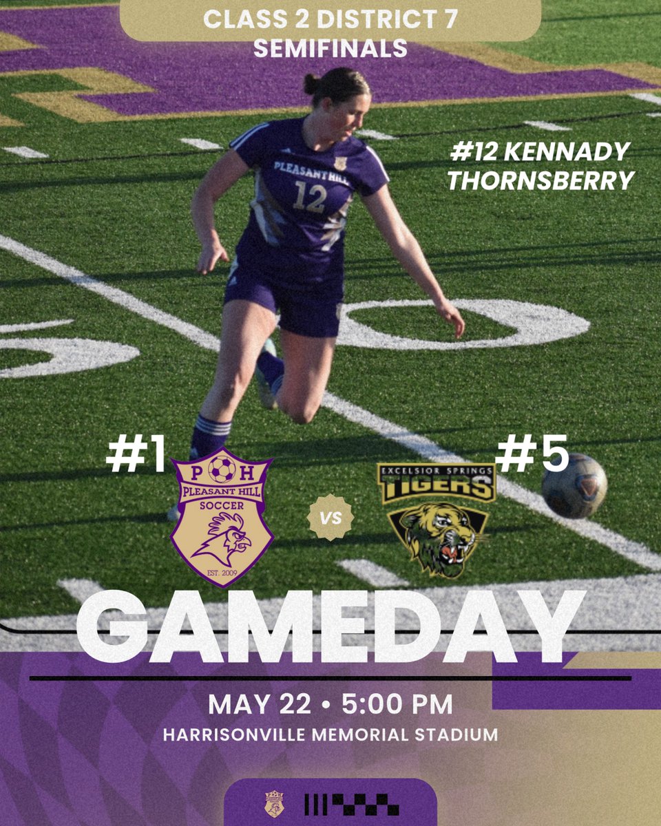 It's #GAMEDAY !!! Class 2 District 7 Semifinal vs Excelsior Springs.