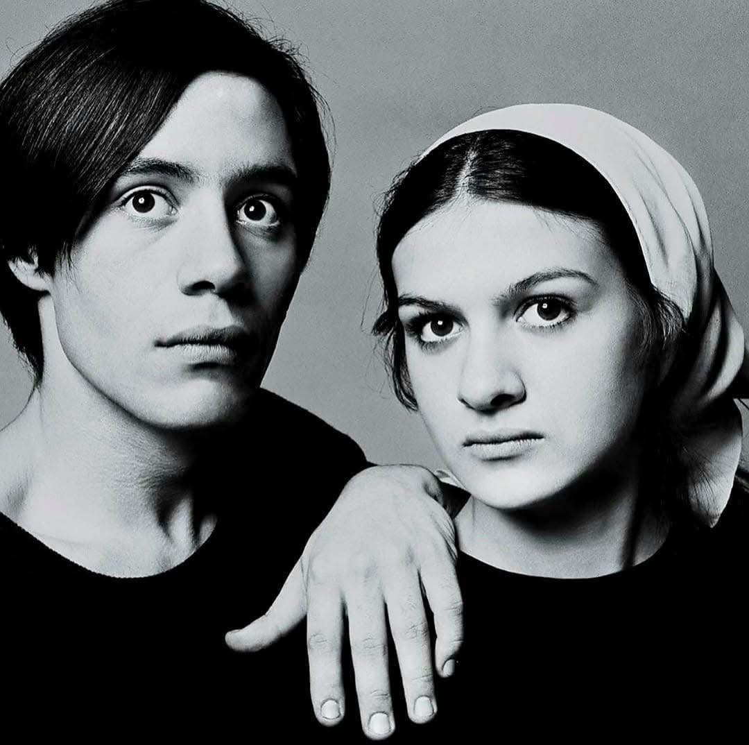 Pablo Picasso’s children Claude and Paloma, photographed by Richard Avedon. 1966.