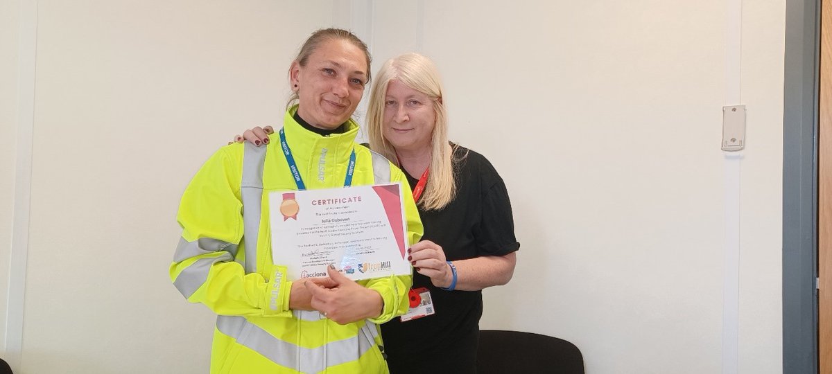 North London Heat and Power Project (@nlhpp) on Twitter photo 💪 Congratulations to Iulia, who completed her training placement on #NLHPP!
With the support of <a href="/EnfieldCouncil/">Enfield Council</a>, she gained hands-on experience in construction security: “I’ve learned so much, everyone has been so supportive.”
Read more: bit.ly/3RnqT1a
#SocialValue 💪 Congratulations to Iulia, who completed her training placement on #NLHPP!
With the support of <a href="/EnfieldCouncil/">Enfield Council</a>, she gained hands-on experience in construction security: “I’ve learned so much, everyone has been so supportive.”
Read more: bit.ly/3RnqT1a
#SocialValue
