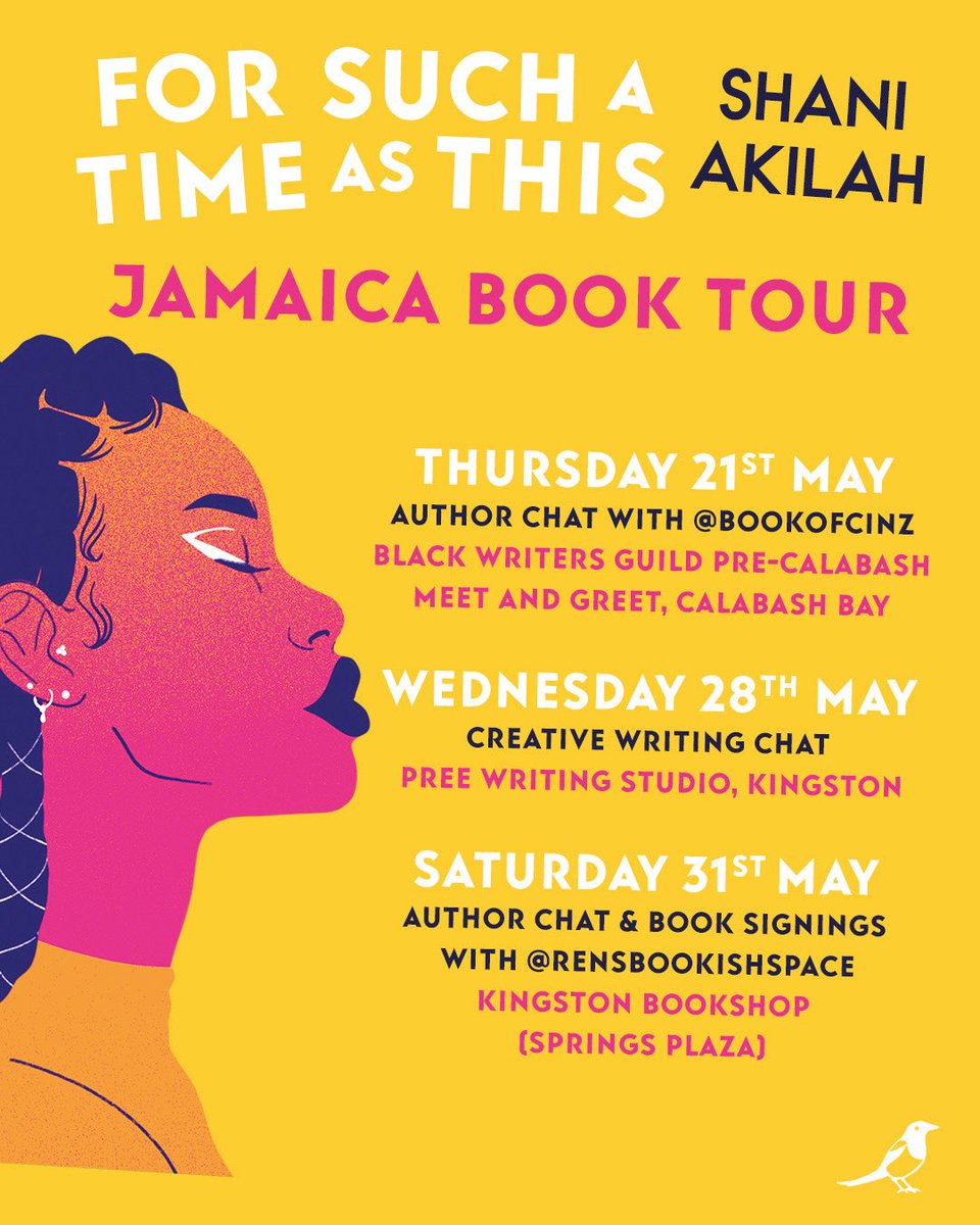 Jamaica book tour starts today! 🇯🇲🇯🇲