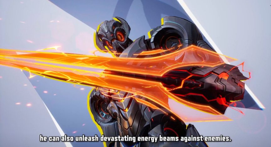 magpieleon's tweet photo. HE HAS AN ENERGY SWORD?? https://t.co/eZmXzhCPyL