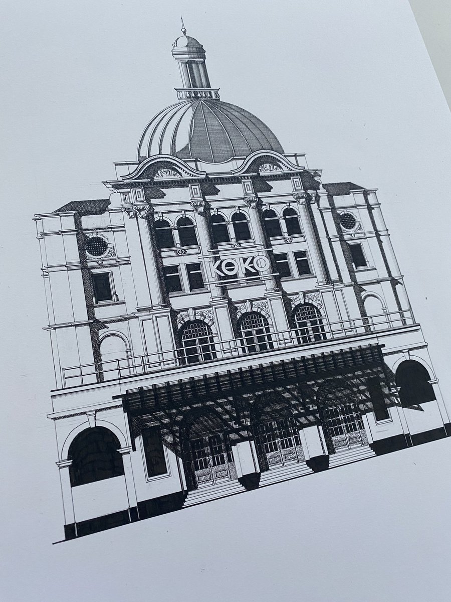 Koko
Pen &amp; ink.