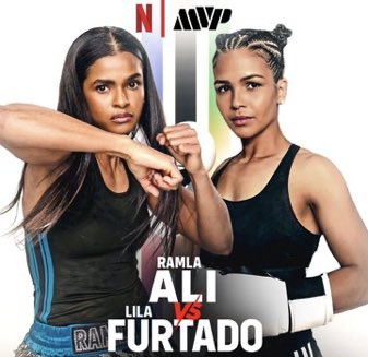 Good to see Ramla Ali on the Taylor Serrano card‼️🥊