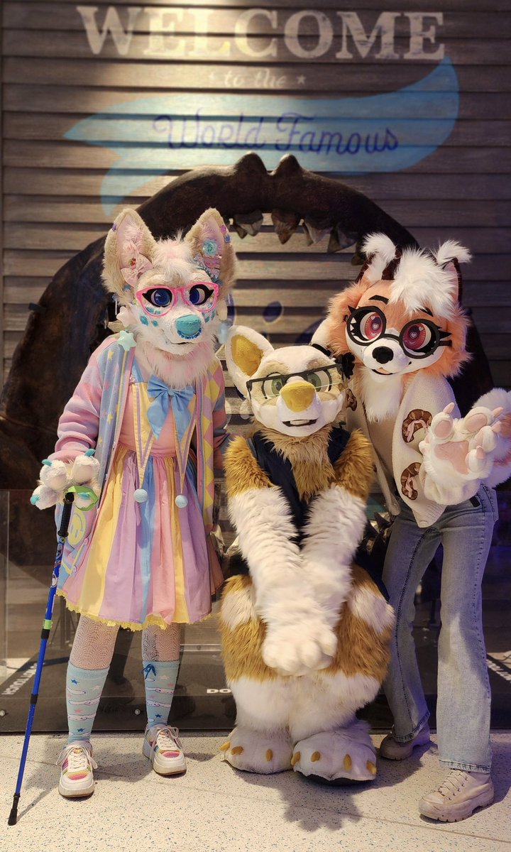 💗✨🧁CC The Corgi🧁✨💗 (@corgicc) on Twitter photo The FWA aquarium Glasses 👓trio! <a href="/littlemiafox/">🦊Little Mia Fox🌱EEPING</a> <a href="/avaloafe/">avalon ➡️ Megaplex</a>
#FWA #FWA2025 #furryweekendatlanta #ccthecorgi #furry The FWA aquarium Glasses 👓trio! <a href="/littlemiafox/">🦊Little Mia Fox🌱EEPING</a> <a href="/avaloafe/">avalon ➡️ Megaplex</a>
#FWA #FWA2025 #furryweekendatlanta #ccthecorgi #furry