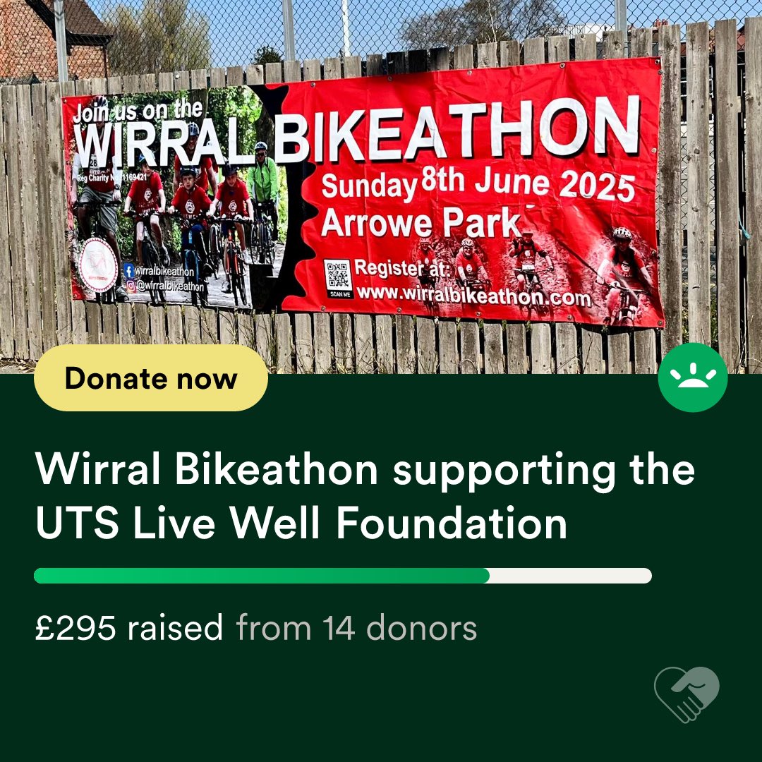 Cancer touches us all in one way or another. I'm riding in a bikeathon to support a local foundation that helps those facing tough times. Please consider donating or sharing to make a difference!