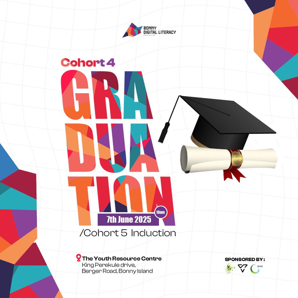 technovilleHQ's tweet photo. From coding to robotics, we’re upskilling Bonny Island’s youth with #BDLI! 🚀  

4 cohorts.  
1000+ lives transformed.  
A future powered by tech.  

Celebrating Cohort 4 &amp; welcoming Cohort 5 to the digital revolution! #BDLI2025 #FutureReady #Trending https://t.co/ZODKqK0qp7