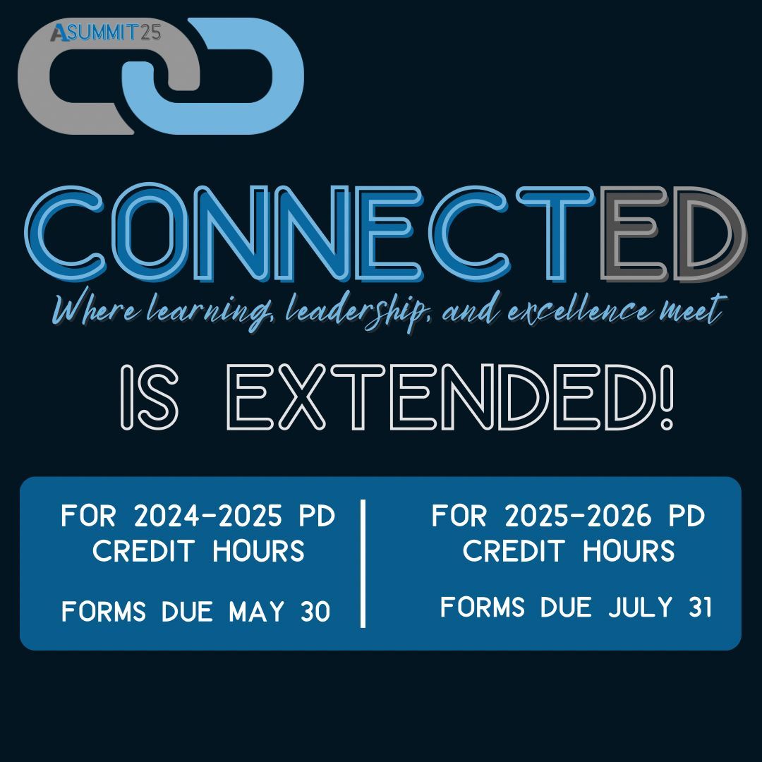 Anderson One teachers!! Due to popular demand, ConnectED is extended through July 31! Take some time this summer to view, learn and grow!