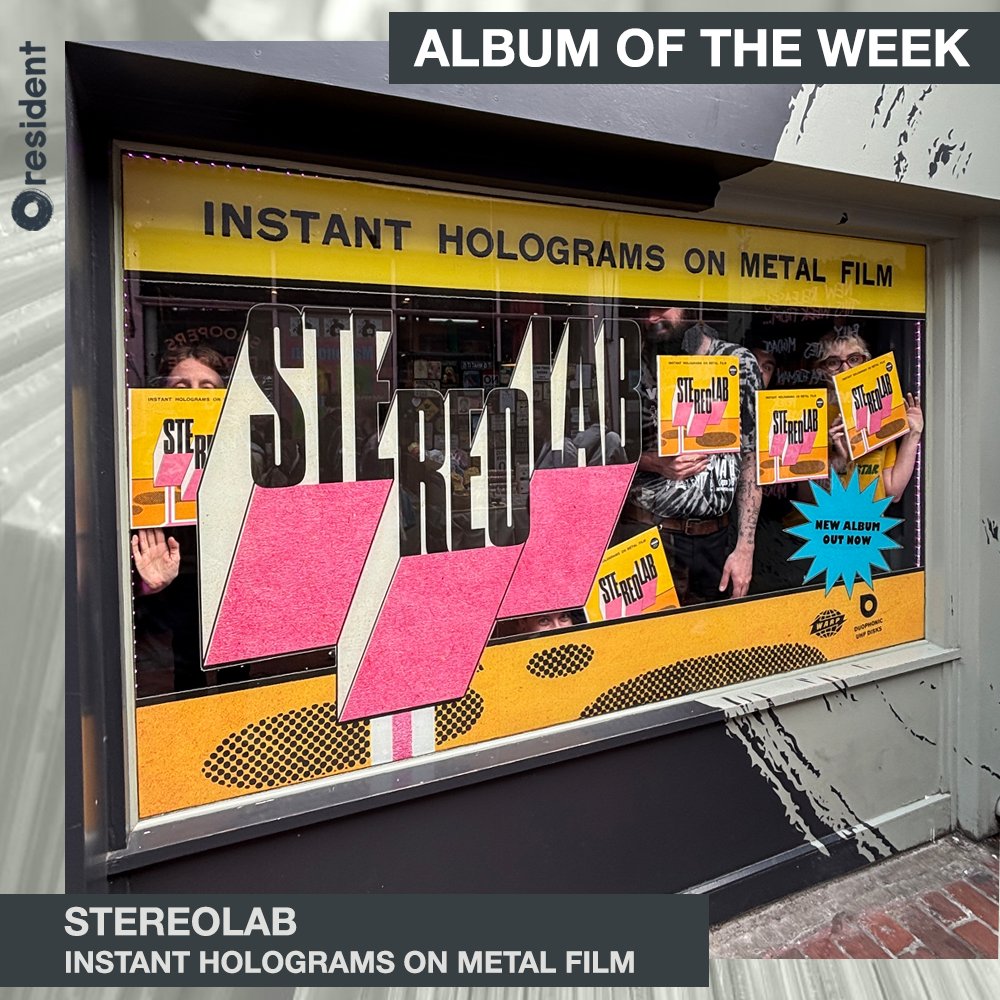 💛 AOTW <a href="/stereolabgroop/">Stereolab</a> 🩷

A decade &amp; a half may have passed since the 'lab's last studio outing but this return makes it feel like they've never been away 🥰

resident-music.com/productdetails…