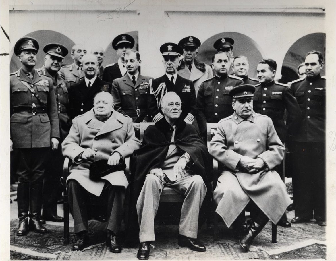 anita anand (@tweeter_anita) on Twitter photo New from <a href="/EmpirePodUK/">Empire Podcast</a>
MIND GAMES AT YALTA:
STALIN, CHURCHILL & FDR
The story of the Big Three conference at Yalta, which Churchill called the “Hades Riviera”? New Empires created and the old carved up. Listen now! With me and <a href="/DalrympleWill/">William Dalrymple</a> . Wherever you get your podcasts. New from <a href="/EmpirePodUK/">Empire Podcast</a>
MIND GAMES AT YALTA:
STALIN, CHURCHILL & FDR
The story of the Big Three conference at Yalta, which Churchill called the “Hades Riviera”? New Empires created and the old carved up. Listen now! With me and <a href="/DalrympleWill/">William Dalrymple</a> . Wherever you get your podcasts.