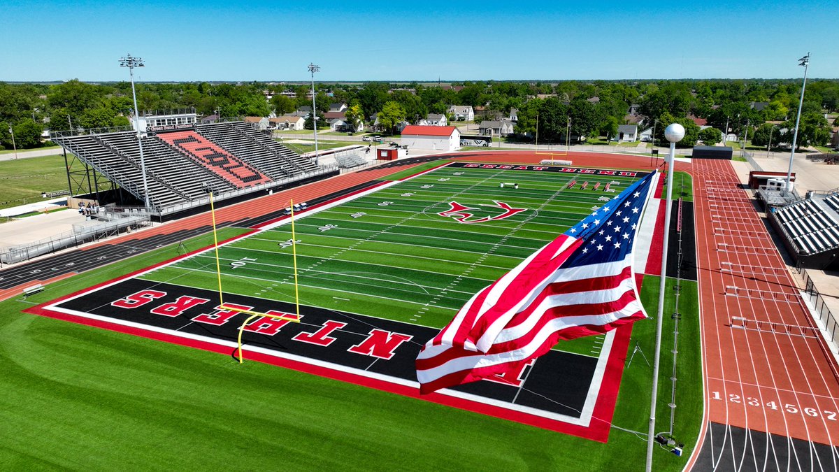 What a beautiful day to host the region track meet!