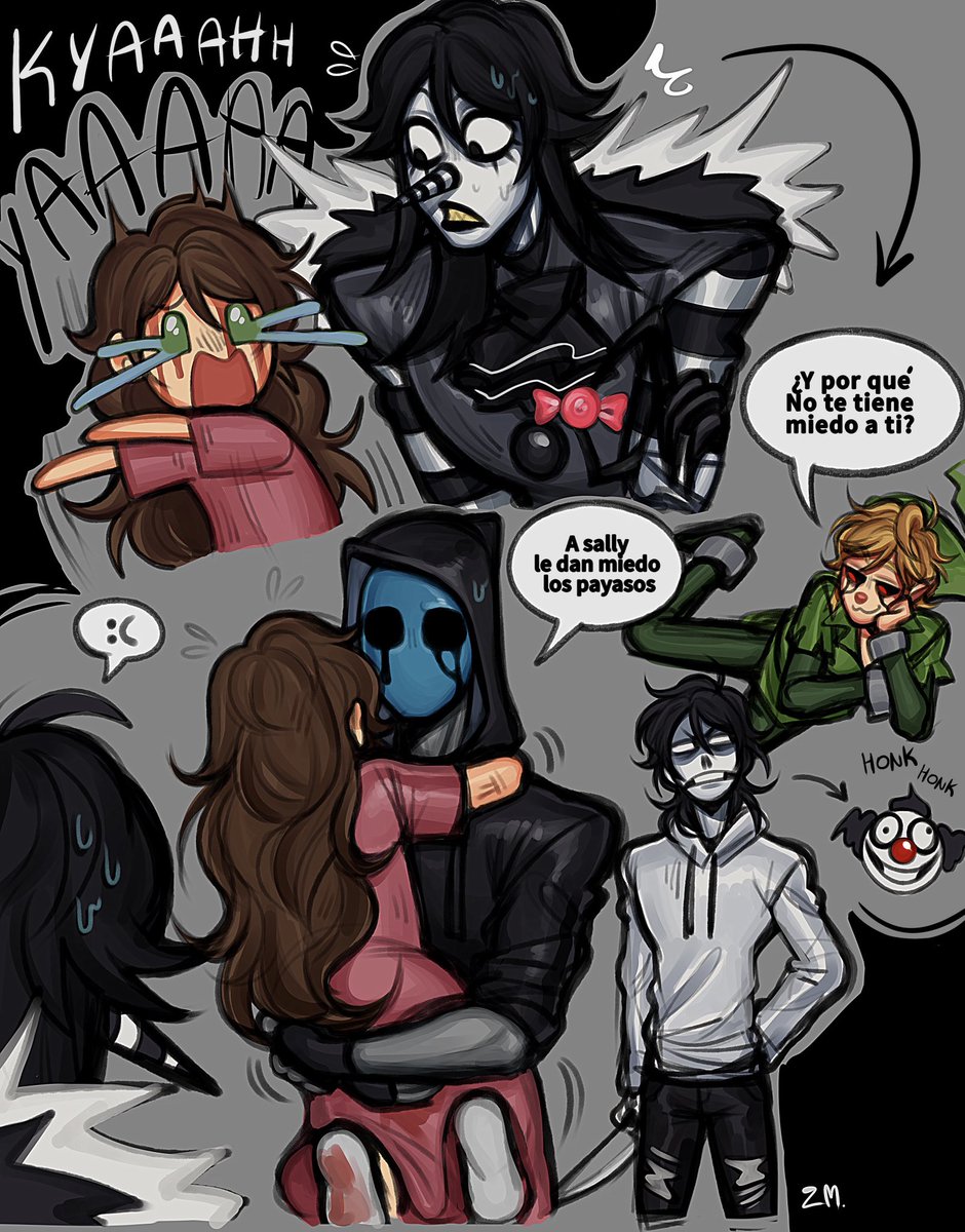 Los hermanos al rescate 🍭💕
#creepypasta