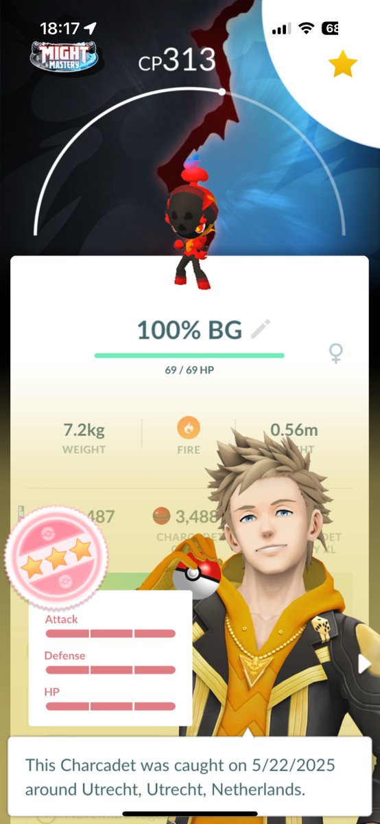 LET’S GOOO, HUNDO #CHARCADET WITH THE SEASONAL BACKGROUND!! 🤩💯

#PokemonGO #PokemonGOApp #ポケモンGO #ポケモン