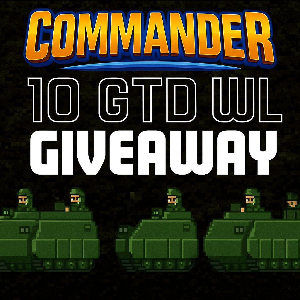 0xAnonWeb3.ronke (@0xanonweb3) on Twitter photo 🚨 $TADO x $CMDR 3rd Unit WL GIVEAWAY 🚨
10 GTD mints to 10 lucky winners! 🪖🔥
⏰ Mint Date: May 23rd 13:00 – 14:00 UTC
💰 Price: 5 $RON
🎟️ 1 mint per GTD
HOW TO ENTER ➡️
1️⃣ Like Retweet & tag 3 friends
2️⃣ Follow <a href="/0xAnonWeb3/">0xAnonWeb3.ron</a> , <a href="/TamaAlphaDotOrg/">TamaAlpha.Org</a> and <a href="/ImMoa42/">Moa</a>
3️⃣ Drop your in 🚨 $TADO x $CMDR 3rd Unit WL GIVEAWAY 🚨
10 GTD mints to 10 lucky winners! 🪖🔥
⏰ Mint Date: May 23rd 13:00 – 14:00 UTC
💰 Price: 5 $RON
🎟️ 1 mint per GTD
HOW TO ENTER ➡️
1️⃣ Like Retweet & tag 3 friends
2️⃣ Follow <a href="/0xAnonWeb3/">0xAnonWeb3.ron</a> , <a href="/TamaAlphaDotOrg/">TamaAlpha.Org</a> and <a href="/ImMoa42/">Moa</a>
3️⃣ Drop your in