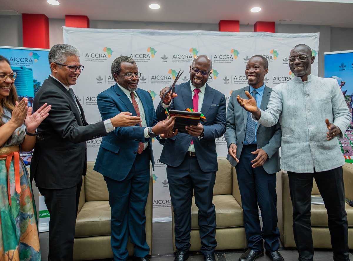 AICCRA (@cgiarafrica) on Twitter photo ⭐ It was a proud moment for the AICCRA Zambia team to support in the development of the National Framework for Weather, Water, and Climate Services and to celebrate its launch today.
👏 Congratulations to <a href="/ZambiaMGEE/">Ministry of Green Economy and Environment - Zambia</a>, <a href="/ZambiaWeather/">Zambia Meteorological Department</a>, the <a href="/WMO/">World Meteorological Organization</a> and other contributing partners ⭐ It was a proud moment for the AICCRA Zambia team to support in the development of the National Framework for Weather, Water, and Climate Services and to celebrate its launch today.
👏 Congratulations to <a href="/ZambiaMGEE/">Ministry of Green Economy and Environment - Zambia</a>, <a href="/ZambiaWeather/">Zambia Meteorological Department</a>, the <a href="/WMO/">World Meteorological Organization</a> and other contributing partners