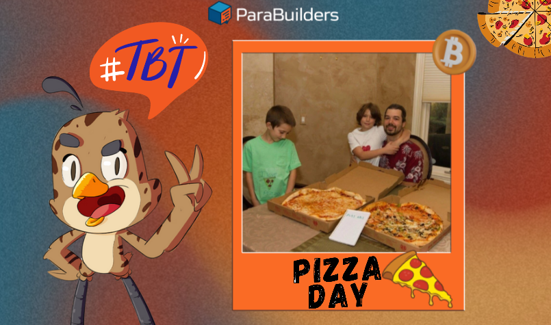 Quem aí lembra do lendário Pizza Day? 🍕

Com o Bitcoin em ATH, o TBT de hoje não podia ser outro!

O dia em que 10.000 BTC foram trocados por 2 pizzas
 Mais de 500 MILHÕES de dólares por pizza! 💸

Relembrar é viver, então conta ai. 
Você imaginaria que o BTC chegaria TÃO longe?