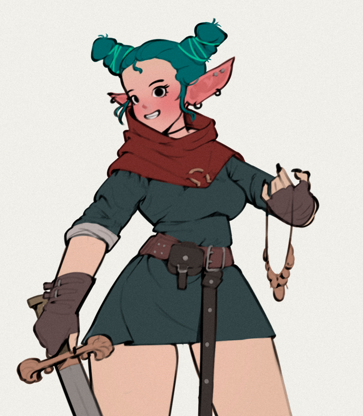 XaviPous's tweet photo. elven rogue https://t.co/64zUBk9aAX
