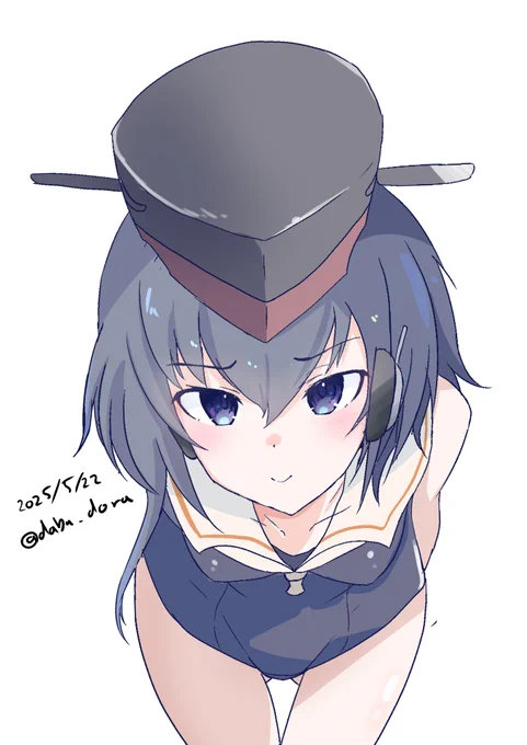 伊14 (+10&お題間違い)#艦これ版深夜の真剣お絵描き60分一本勝負 #艦これ版真剣お絵描き60分一本勝負_20250522正しいお題の伊13書いててお題間違えたと思って急いで直したらそっちが間違えてたというオチ 