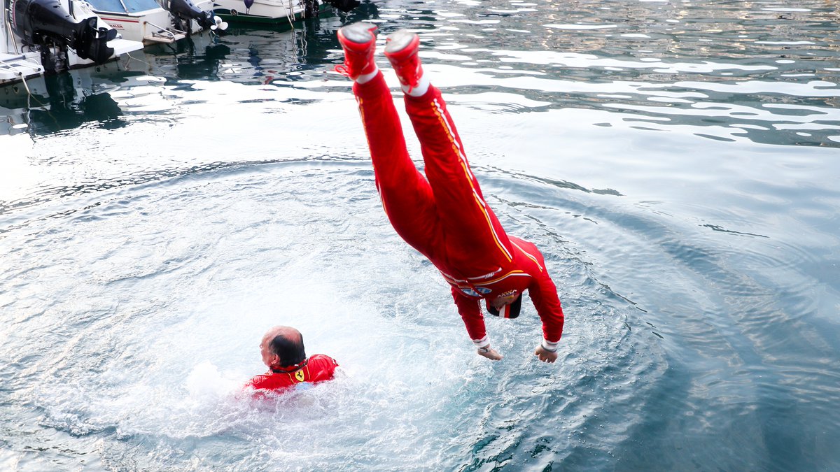 F1's tweet photo. The joy of winning in Monaco is like nothing else 🤩

#F1 #MonacoGP https://t.co/hAu0zY0k89
