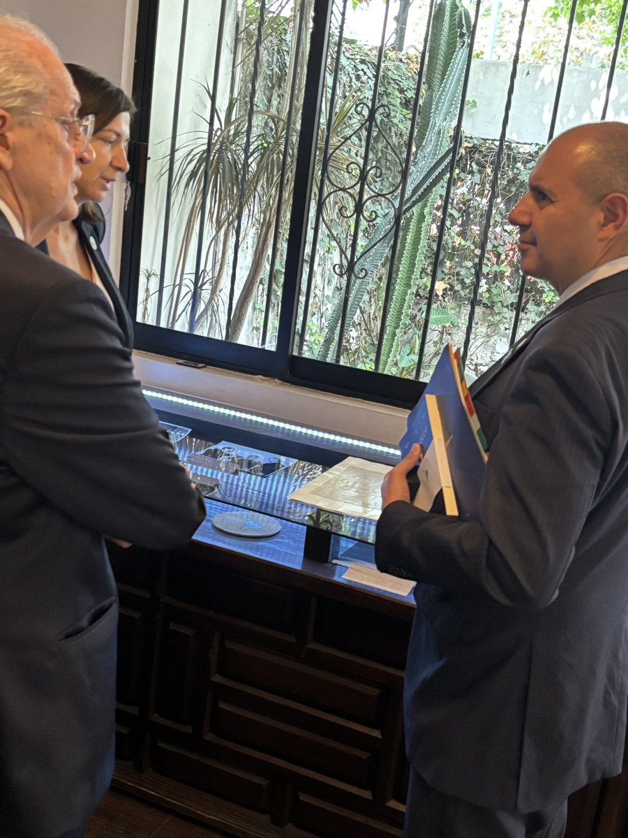 OPANAL (@opanal) on Twitter photo La Secretaría del OPANAL agradece la distinguida visita del Viceministro de Asuntos Multilaterales de Costa Rica 🇨🇷 Excmo. Emb. Alejandro Solano Ortiz <a href="/CRcancilleria/">Cancillería Costa Rica 🇨🇷</a>, acompañado del Emb. Pablo H. Abarca y el Ministro Consejero Jaime Camacho <a href="/EmbajadaCR_MX/">Embajada Costa Rica en Mexico</a>
opanal.org/pais/costa-ric… La Secretaría del OPANAL agradece la distinguida visita del Viceministro de Asuntos Multilaterales de Costa Rica 🇨🇷 Excmo. Emb. Alejandro Solano Ortiz <a href="/CRcancilleria/">Cancillería Costa Rica 🇨🇷</a>, acompañado del Emb. Pablo H. Abarca y el Ministro Consejero Jaime Camacho <a href="/EmbajadaCR_MX/">Embajada Costa Rica en Mexico</a>
opanal.org/pais/costa-ric…