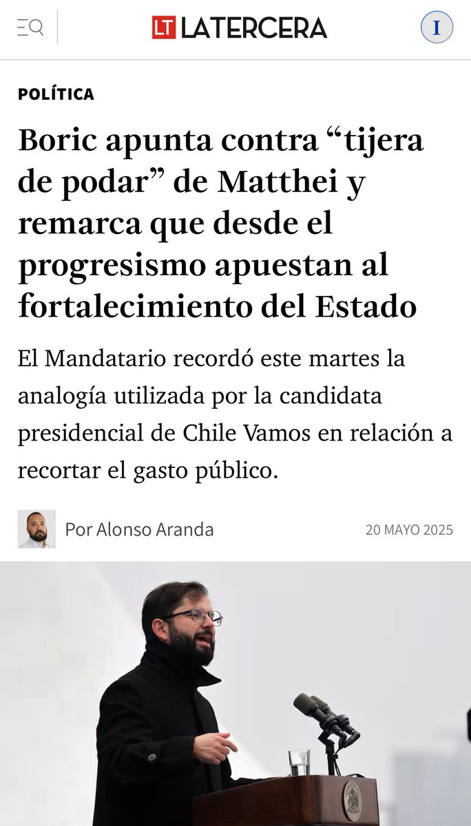 Parece que el presidente Boric no entiende algo básico: los recursos públicos son para resolver problemas públicos, no para financiar las vacaciones de 25 mil apitutados con licencias médicas. Que el Presidente pretenda defender tal nivel de mal uso de recursos, preocupa.

Como