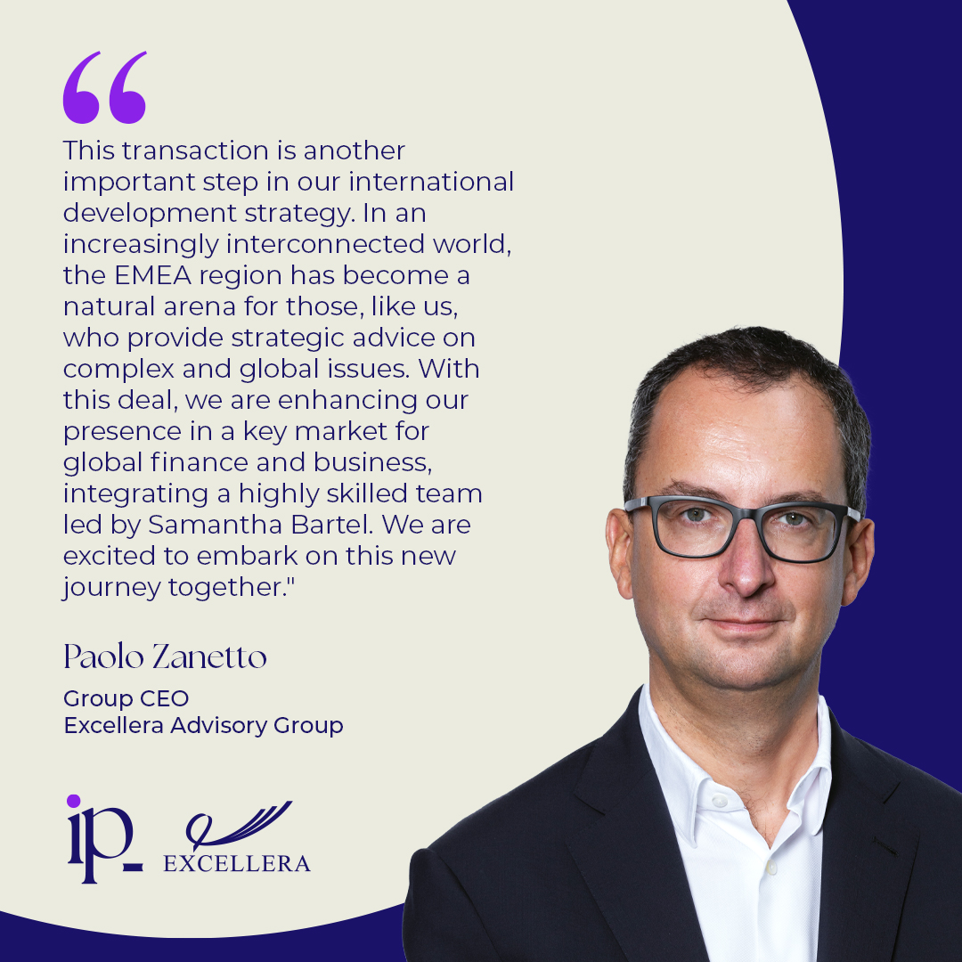 Instinctif Partners MENA (@instinctif_mena) on Twitter photo Paolo Zanetto, CEO of <a href="/ExcelleraGroup/">Excellera Advisory Group</a>, comments on the acquisition of IP Excellera Paolo Zanetto, CEO of <a href="/ExcelleraGroup/">Excellera Advisory Group</a>, comments on the acquisition of IP Excellera