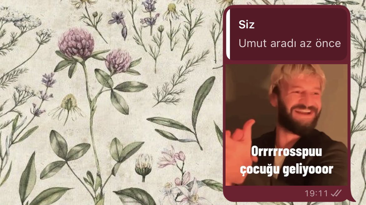 Beni arayan exi dostlara haber uçurdum
