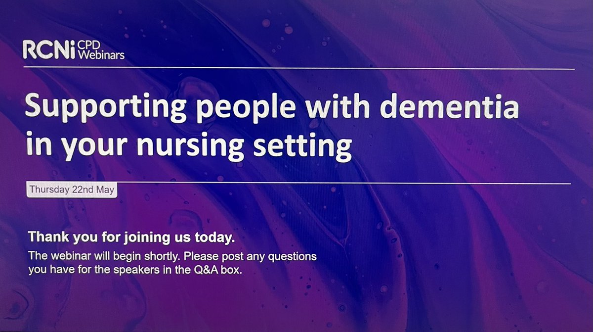 Consultant Admiral Nurse Dementia UK - Kerry Lyons (@kmljjj) on Twitter photo Great afternoon supporting the delivery of the RCNi Masterclass in Supporting Carers in your nursing setting
#supportingbestpractice
#admiralnursing
<a href="/DementiaUK/">Dementia UK</a>
Great to be invited back as a speaker and panellist 💫 Great afternoon supporting the delivery of the RCNi Masterclass in Supporting Carers in your nursing setting
#supportingbestpractice
#admiralnursing
<a href="/DementiaUK/">Dementia UK</a>
Great to be invited back as a speaker and panellist 💫