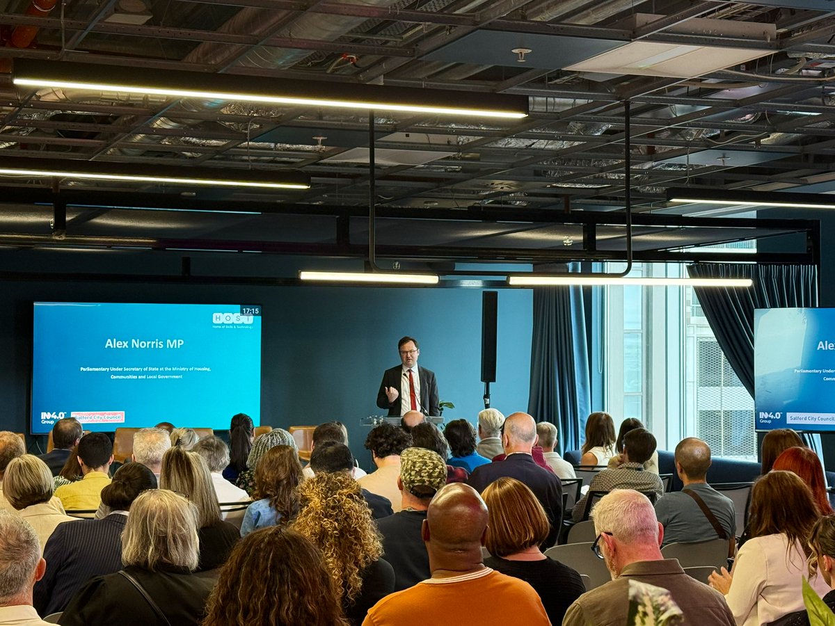 🗣️“Its about taking resources and power out of Westminster and putting it into the hands of the people who understand the community” 

Alex Norris MP, discusses how HOST Salford has used #UKSPF funding to deliver tangible outcomes and accelerating economic growth.