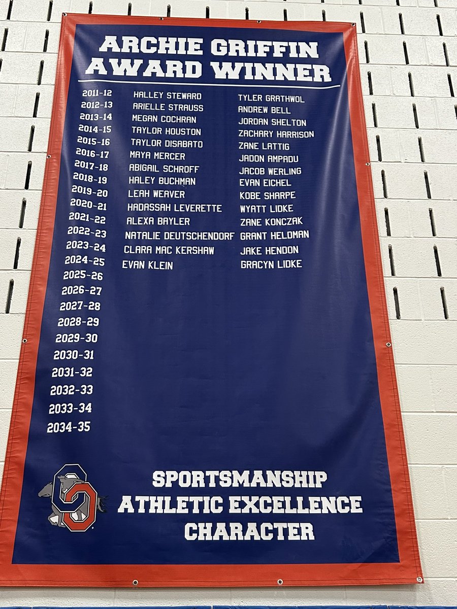 LidkeRyan's tweet photo. Huge shout out to Gracyn this morning she received the distinguished Archie Griffin Award. Her coach’s/teachers nominated her for the award that embodies sportsmanship/leadership and integrity both on&amp;off the field.  So PROUD to have both kids selected for this prestigious award! https://t.co/AQZt4PC6c7