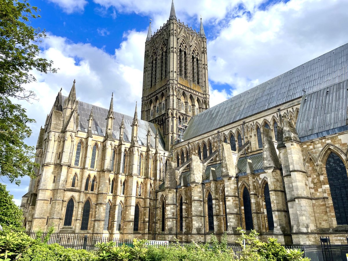 A pleasure to return to Lincoln and to its fine Cathedral - which Ruskin considered ‘out and out the most precious piece of architecture in the British Isles’.