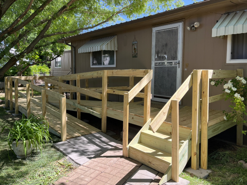 Rebuild_NM's tweet photo. Rebuilding Volunteers just completed a brand-new wheelchair ramp in Bernalillo, creating a safer and more accessible entryway for a local family. 🏠🛠️

Join us in making homes safer for neighbors across Sandoval County by becoming a RTSC volunteer today! 

https://t.co/CN4gZROpEK https://t.co/isgnij5V9P