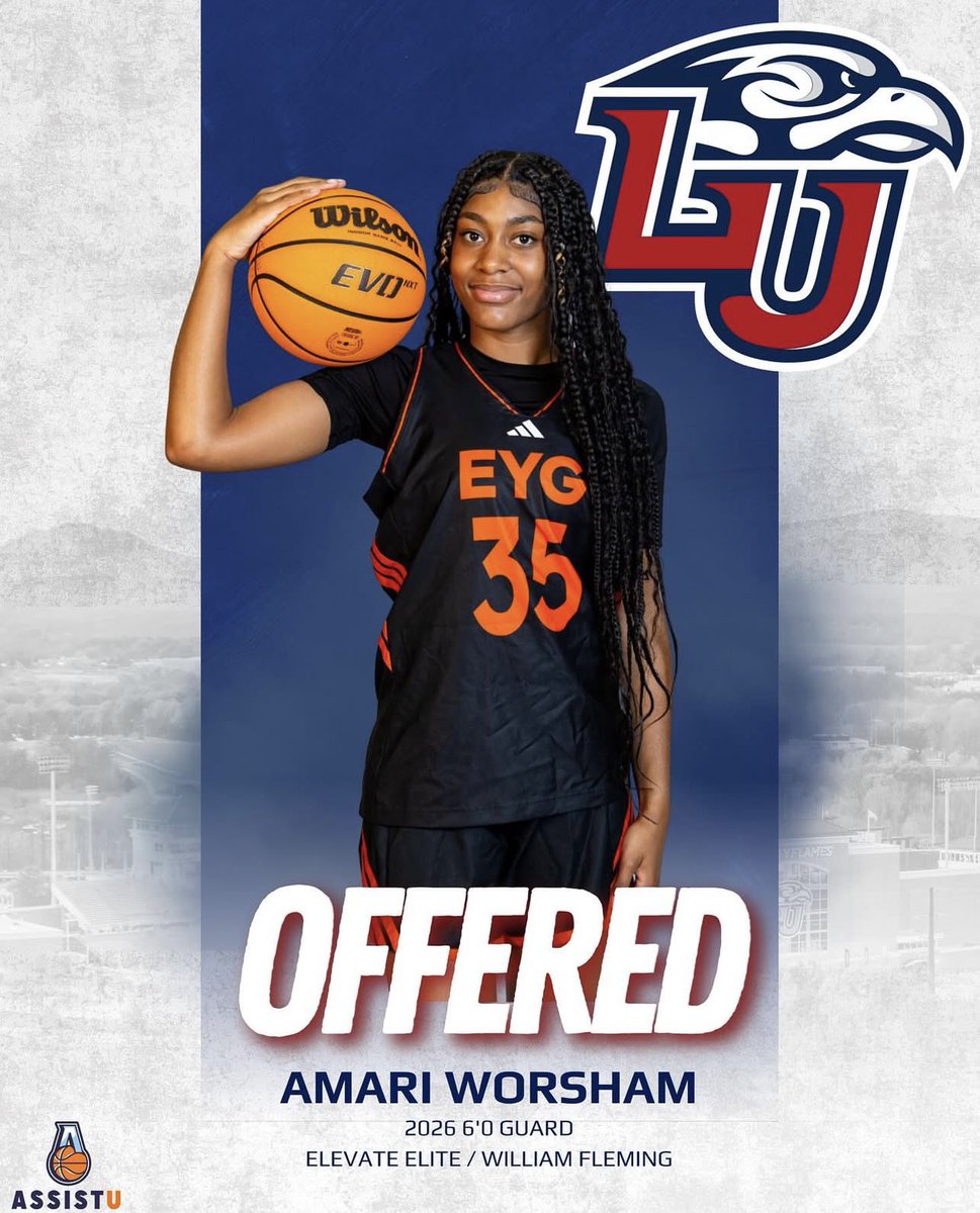 William Fleming Girls BB (@fleming_gbb) on Twitter photo Congratulations to #LadyColonels 💙💛 💫’26 <a href="/amariworsham35/">Amari Worsham</a> on her recent D1 offer from <a href="/LibertyWBB/">Liberty Women's Basketball</a> Keep working hard! <a href="/Assist_U_/">AssistU Recruiting</a> <a href="/JrAllStarBB/">Jr. All-Star Girls Basketball</a> <a href="/JrAllStar_VA/">Virginia Jr. All-Star GBB</a> <a href="/PGHVirginia/">Prep Girls Hoops Virginia</a> <a href="/3SSBGCircuit/">3Stripes Select Basketball Girls Circuit</a> <a href="/Timesland/">Timesland</a> <a href="/MaxPreps/">MaxPreps</a> <a href="/WFAthletics/">ColonelPride</a> <a href="/Elevate_Elite/">Elevate Elite</a> <a href="/MaxPrepsVA/">Virginia MaxPreps</a> <a href="/RCPSAthletics/">Roanoke City Public Schools Athletics</a> Congratulations to #LadyColonels 💙💛 💫’26 <a href="/amariworsham35/">Amari Worsham</a> on her recent D1 offer from <a href="/LibertyWBB/">Liberty Women's Basketball</a> Keep working hard! <a href="/Assist_U_/">AssistU Recruiting</a> <a href="/JrAllStarBB/">Jr. All-Star Girls Basketball</a> <a href="/JrAllStar_VA/">Virginia Jr. All-Star GBB</a> <a href="/PGHVirginia/">Prep Girls Hoops Virginia</a> <a href="/3SSBGCircuit/">3Stripes Select Basketball Girls Circuit</a> <a href="/Timesland/">Timesland</a> <a href="/MaxPreps/">MaxPreps</a> <a href="/WFAthletics/">ColonelPride</a> <a href="/Elevate_Elite/">Elevate Elite</a> <a href="/MaxPrepsVA/">Virginia MaxPreps</a> <a href="/RCPSAthletics/">Roanoke City Public Schools Athletics</a>