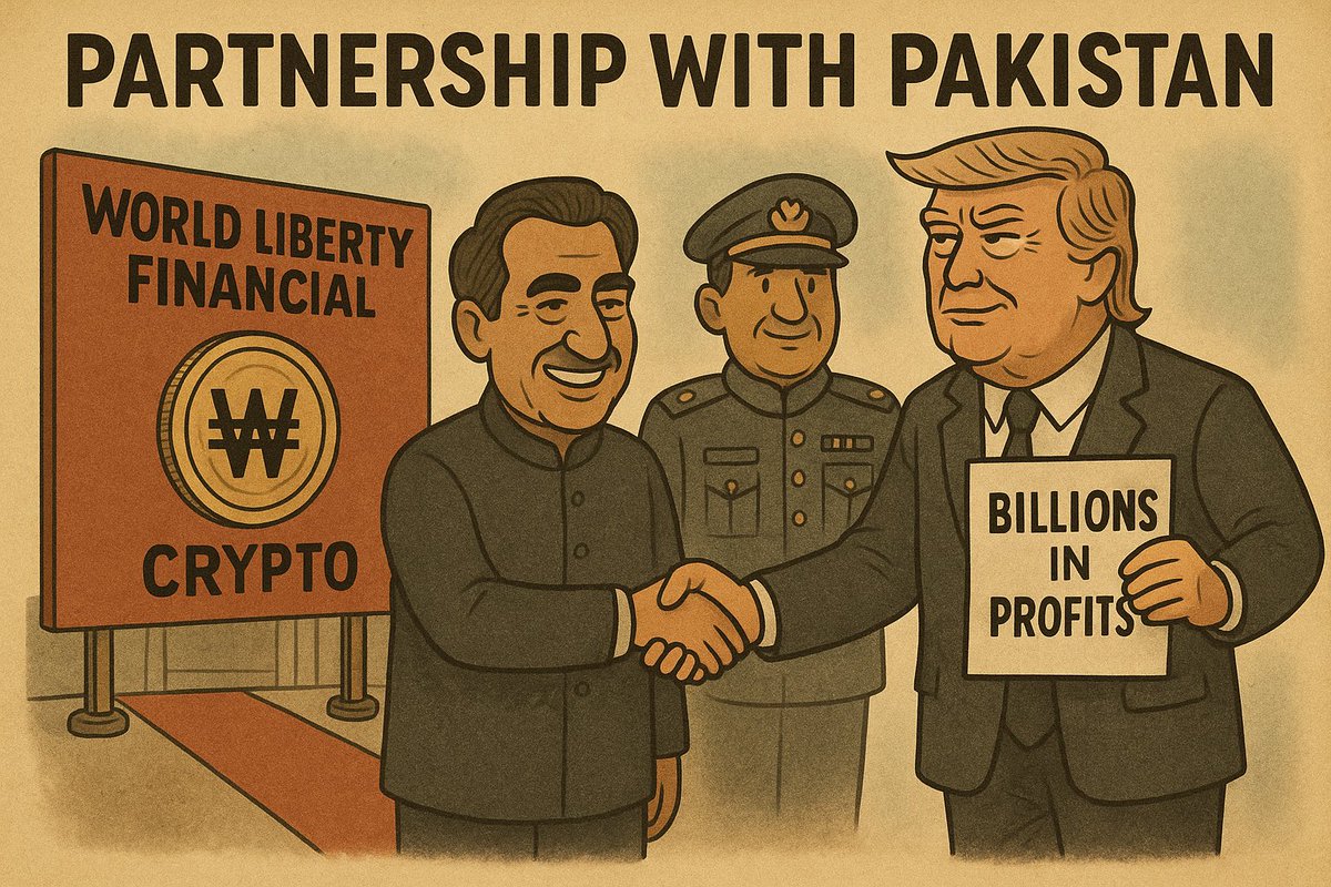 A n k i s h 🌐 (@franklyankish) on Twitter photo Just four days after a terror attack triggered renewed India-Pakistan hostilities, a Trump family-backed crypto company inked a lucrative deal with Pakistan—a whiplash-inducing move from Trump’s first-term bombast accusing Pakistan of lies and deceit. Now, Trump hails Pakistan as Just four days after a terror attack triggered renewed India-Pakistan hostilities, a Trump family-backed crypto company inked a lucrative deal with Pakistan—a whiplash-inducing move from Trump’s first-term bombast accusing Pakistan of lies and deceit. Now, Trump hails Pakistan as