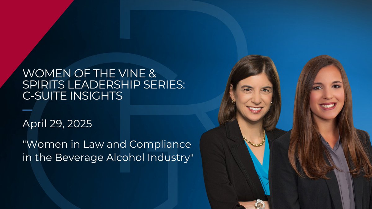 GrayRobinson, P.A. (@grayrobinsonlaw) on Twitter photo #GRAttorney Hannah Becker joined the <a href="/WomenoftheVine/">Women of the Vine & Spirits</a> C-Suite Insights panel, moderated by our own #GRAttorney Elizabeth DeConti. They were joined by Mary Clarke from Wine & Spirits Wholesalers of America and Kathryn Quinn from WX Brands for a powerful discussion on women in #GRAttorney Hannah Becker joined the <a href="/WomenoftheVine/">Women of the Vine & Spirits</a> C-Suite Insights panel, moderated by our own #GRAttorney Elizabeth DeConti. They were joined by Mary Clarke from Wine & Spirits Wholesalers of America and Kathryn Quinn from WX Brands for a powerful discussion on women in