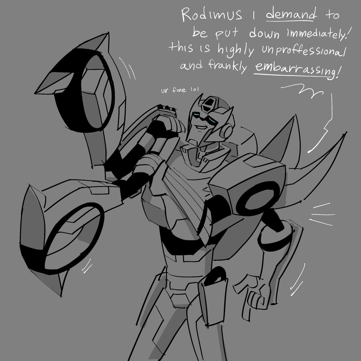 Dibl_metta's tweet image. #tfa #transformers #blurr #rodimus #rodiblurr