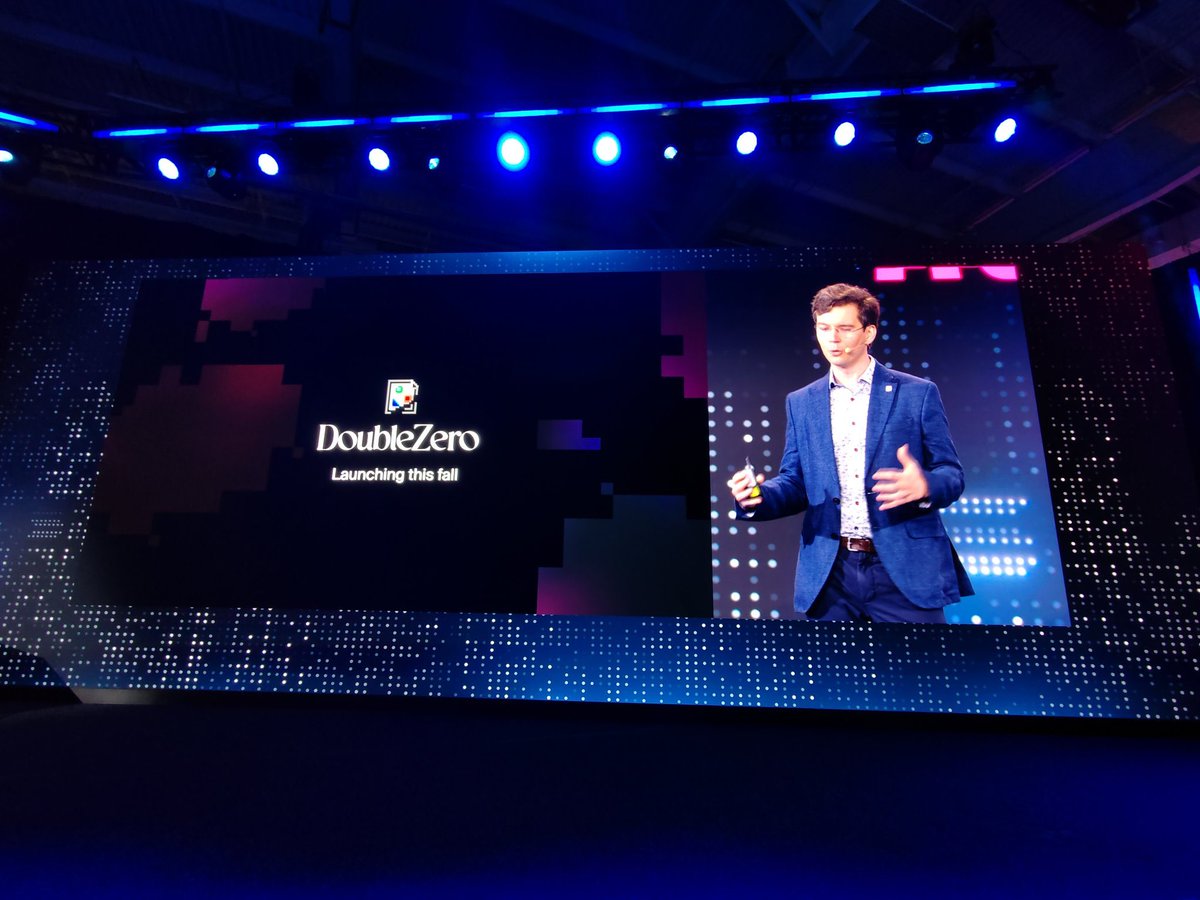 DoubleZero mainnet beta. This fall.