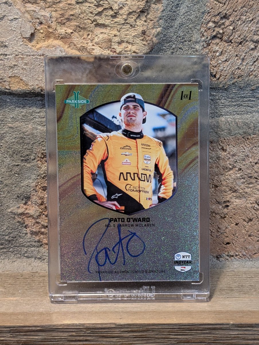 Ballcardxchange's tweet image. 🚨 JUST PULLED 🚨 Madalene &amp;amp; Thomas just hit the @PatricioOWard #oneofone Auto from the new @ParksideCards @indycar VOL 1 product! Congrats on the massive pull! #customerpulls #parkside #indycar #sportscards #cards #collect #thehobby #supportyourlcs
