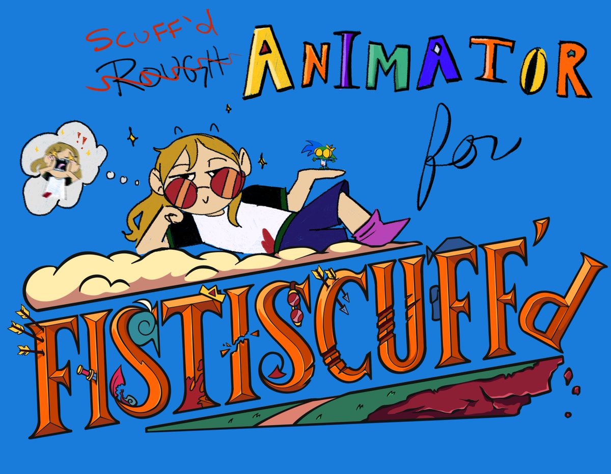 lancelil_here's tweet image. Thrilled to be a part of the Fistiscuff’d team!!!
