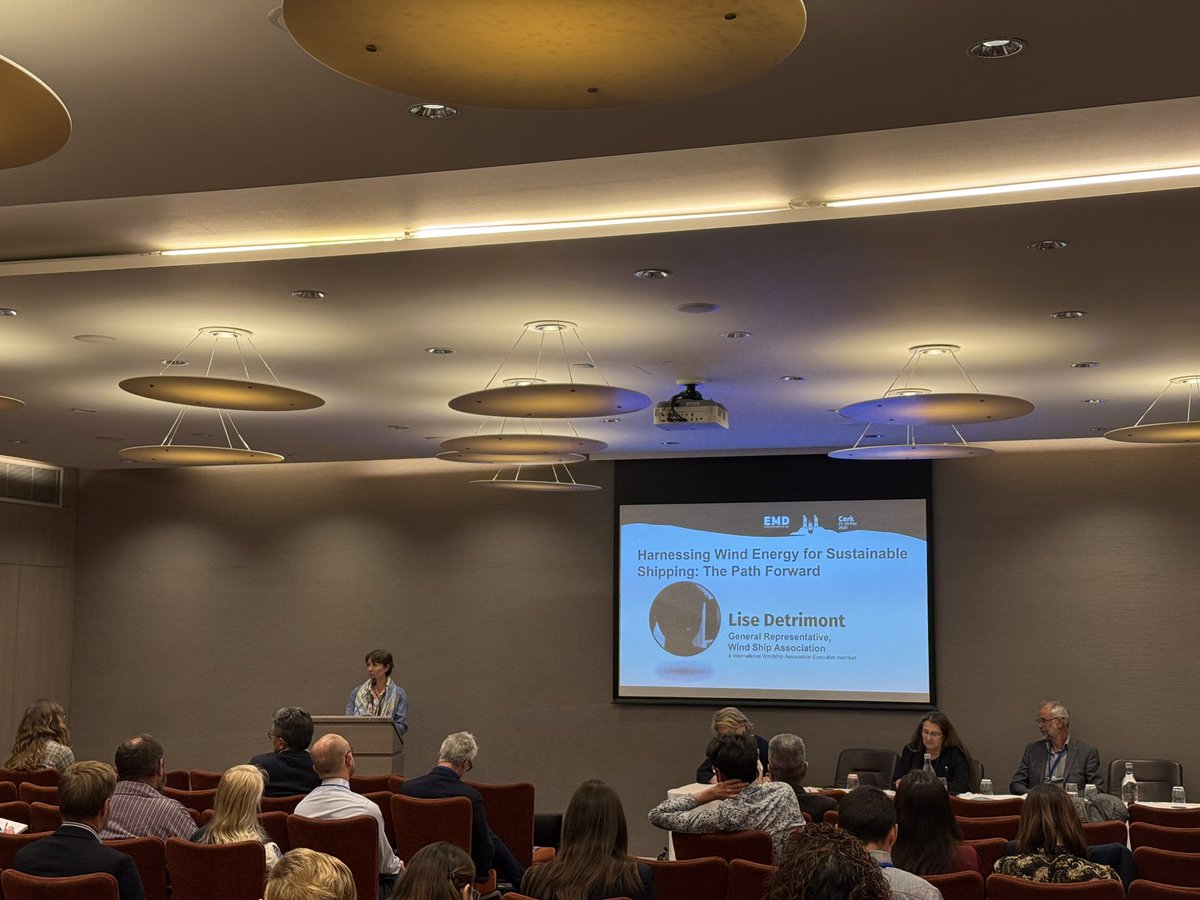 Seas At Risk (@seasatrisk) on Twitter photo Lise Detrimont from @iswa_secretary shows that wind ships and technologies that can cut GHG emissions: up to 30% on retrofit and up to 80% on a new ship & also reduces #UnderwaterNoise. A no brainer! So let’s make sure wind is mentioned in the #OceanPact <a href="/EU_Commission/">European Commission</a> #EMD2025 Lise Detrimont from @iswa_secretary shows that wind ships and technologies that can cut GHG emissions: up to 30% on retrofit and up to 80% on a new ship & also reduces #UnderwaterNoise. A no brainer! So let’s make sure wind is mentioned in the #OceanPact <a href="/EU_Commission/">European Commission</a> #EMD2025
