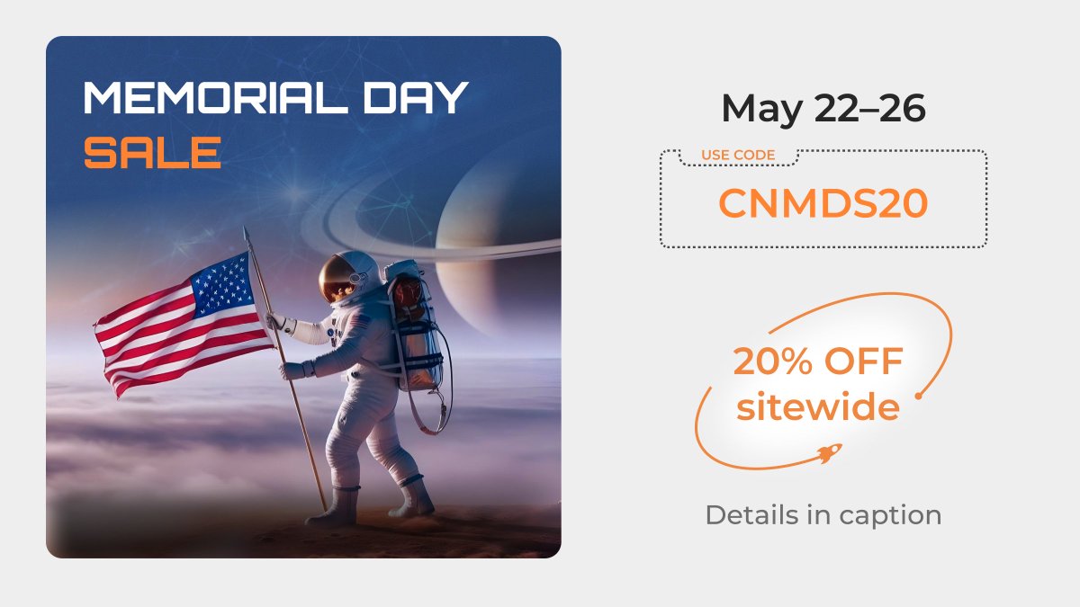 Memorial Day Sale → May 22–26
20% OFF sitewide w/ code CNMDS20
+15% OFF w/ crypto*
Volume discounts *
Card payments 💳

* Applied in sequence.

Stock up smart go.cosmicnootropic.com/Mds20_x